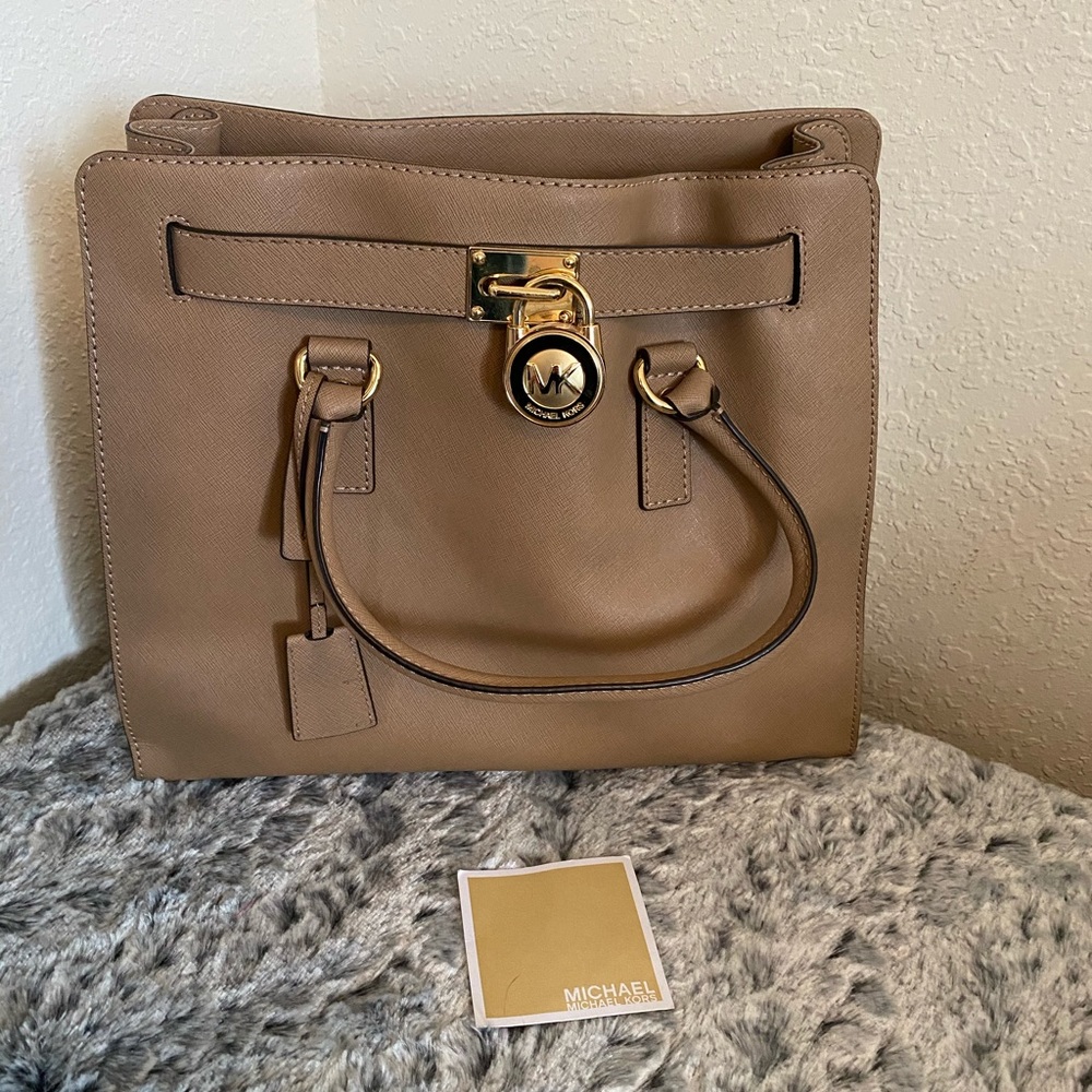 Michael Kors Large Hamilton Brown